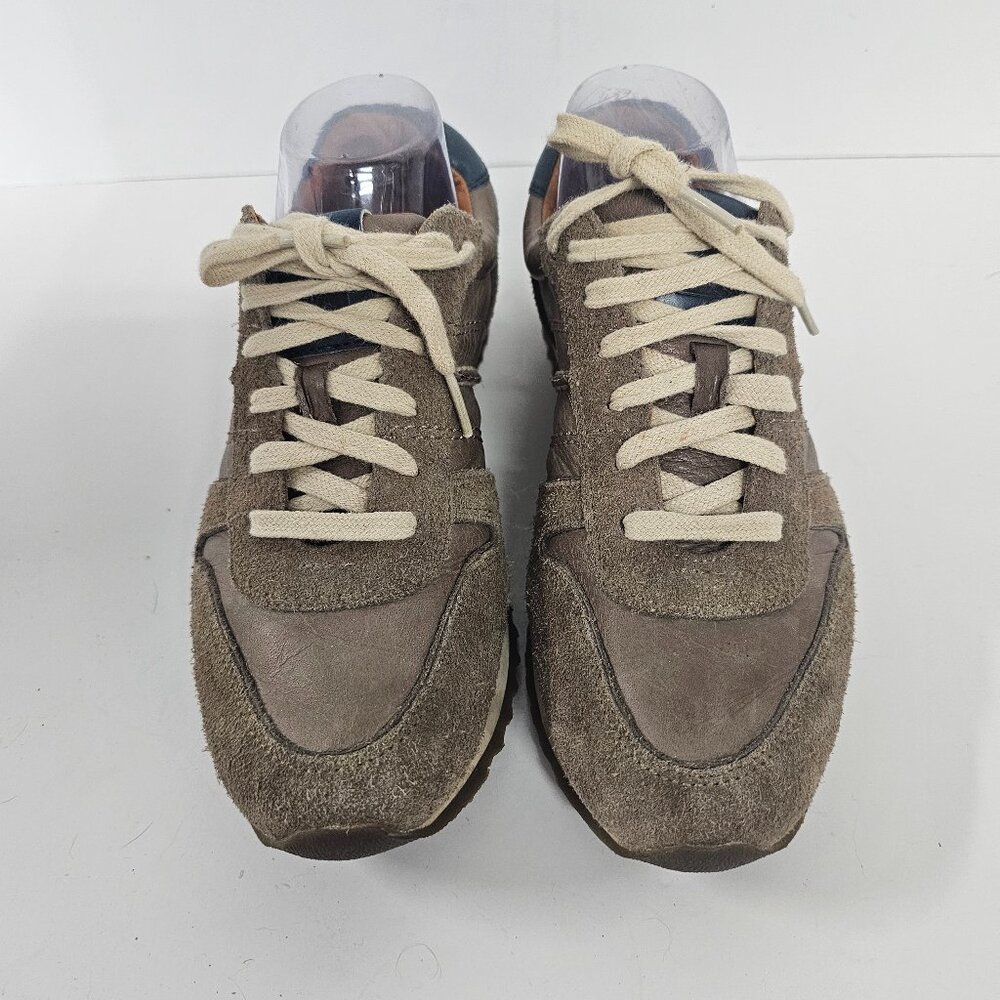 Frye Sneakers Women's Leather Retro Y2K Taupe 8.5